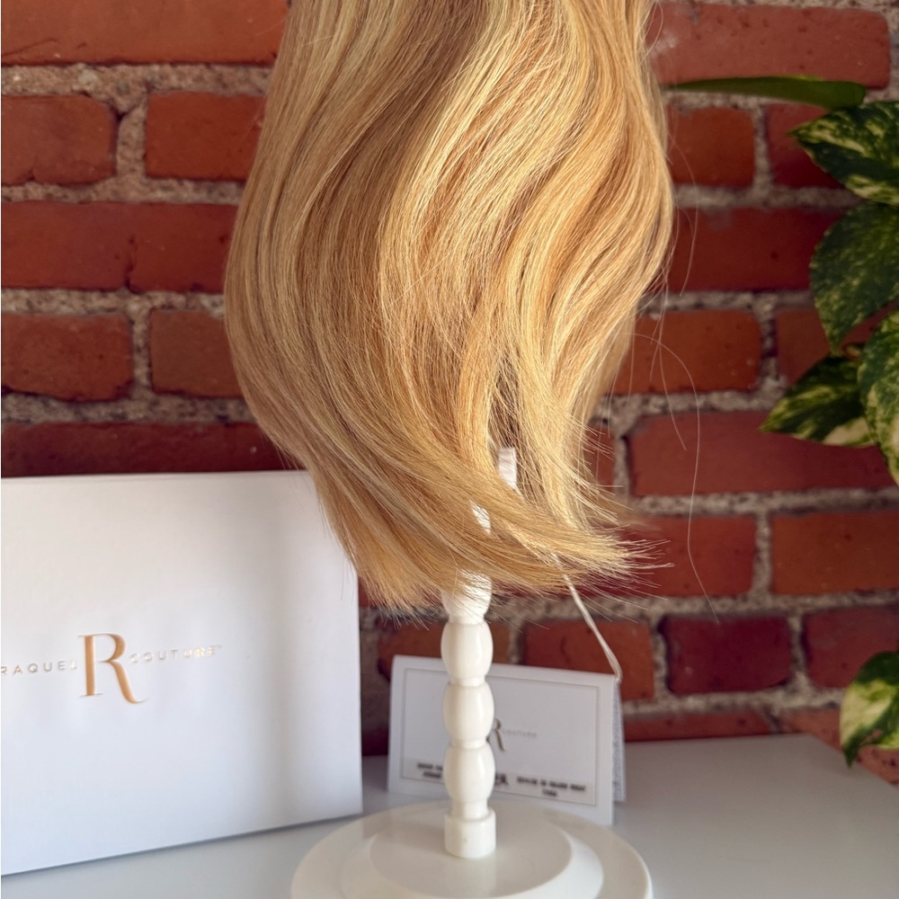 SAVOIR FAIRE Remy Human Hair Wig RAQUEL WELCH HandTied+Lace SS14/88 Golden Wheat - Picture 3 of 9
